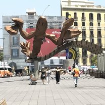 Sculpture near the Harbor