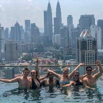 Rooftop Infinity Pool in Kuala Lumpur, Malaysia