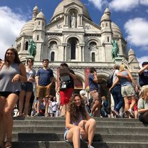 Sacré-Cœur Visit from Study Abroad in Paris, France