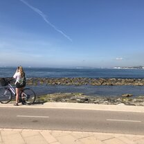 Biking the bay of Palma