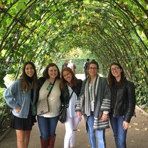 Students at Kensington Gardens