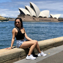 Sightseeing in the city.