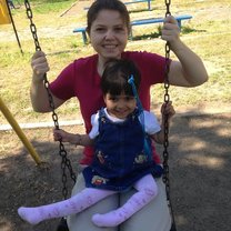 female and child