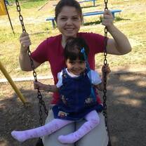 female and child