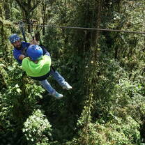 Ziplining
