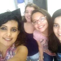 My girls in Brazil