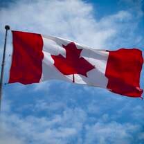 Canadian flag 