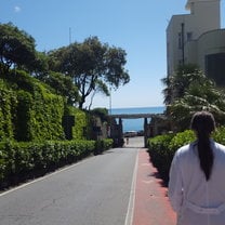 My hospital was across the street from the Mediterranean Sea