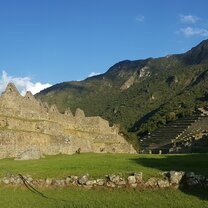 Machu Picchu Ancient ruins of Machu Picchu