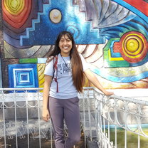 Beautiful fountain in Cusco