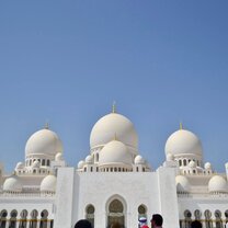 Sheikh Zayed Mosque in Abu Dhabi