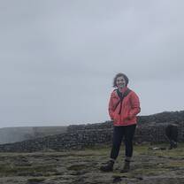 Carmen at Inishmore 