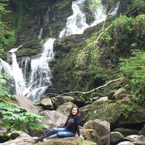 Inside the Torc Waterfall