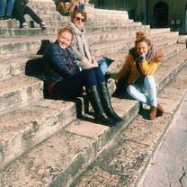 Enjoying the afternoon in Piazza Novembre IV