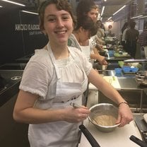 For our "History of Food and Culture in Italy", we took a field trip to Florence to take a cooking class!
