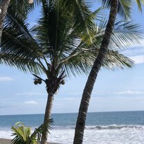 The Black Sand Beach near Jaco Black Sand