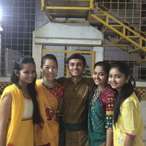 The festival of 9 nights of dancing with my siblings 