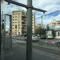 The day after Trump's declaration all of the signs and ticket stands at the Light Rail stations in Shuafat (an Arab East Jerusalem neighborhood bordering Pisgat Ze'ev) were taken down by the police.