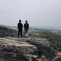 I climbed a mountain