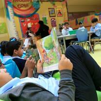 Kids reading