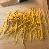 Homemade pasta