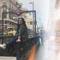 It's like Madrid's Times Square, amazing. 