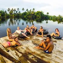 Tubing in Kampot
