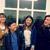 Our four friends from Philippines during Stepwest Orientation!