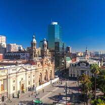 Explore the historic yet modern city of Santiago on a working holiday in Chile for Canadians