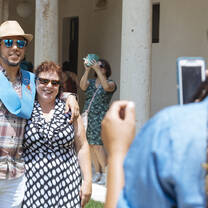 Graduate Cory Allen 2018 with his mom