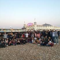 group at festival