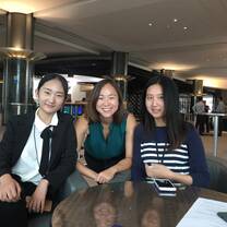 Go For It students in a group mentoring session
