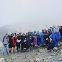At the top of Mount Olympus