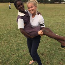 Lydia, one of the girls of the Girl Impact class.