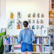 studio, painting, artist 