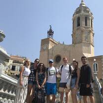 Visit to Sitges Beach