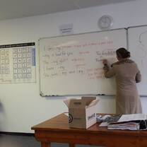Tania Copeland in action