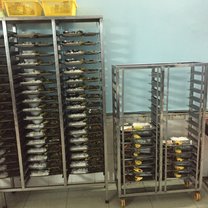 300-400 trays a Days