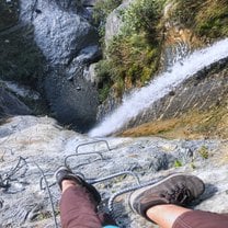 via ferrata in Wanaka