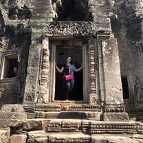 At Angkor Wat 