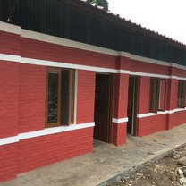 School we painted in Pokhara