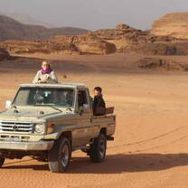 SIT students on excursion in the desert.