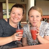 Lori and Emily (I'm on the right)