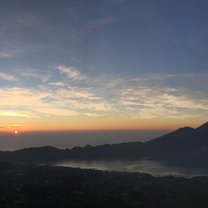 Mt Batur, Bali volcano