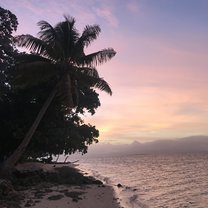 Sunset over Caqalai