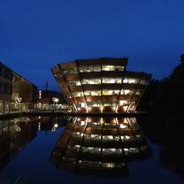 The library in exam season