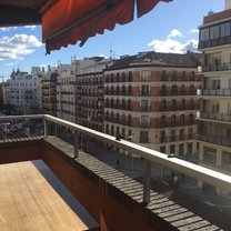 View from apartment balcony