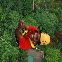 Zip-lining adventure