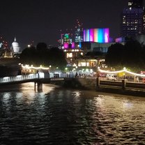 Part of London during Pride