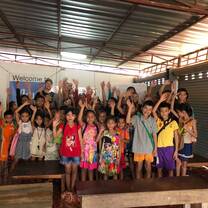 The last day at the village was emotional, the children and locals wished us a warm goodbye, and we really did not want to leave!